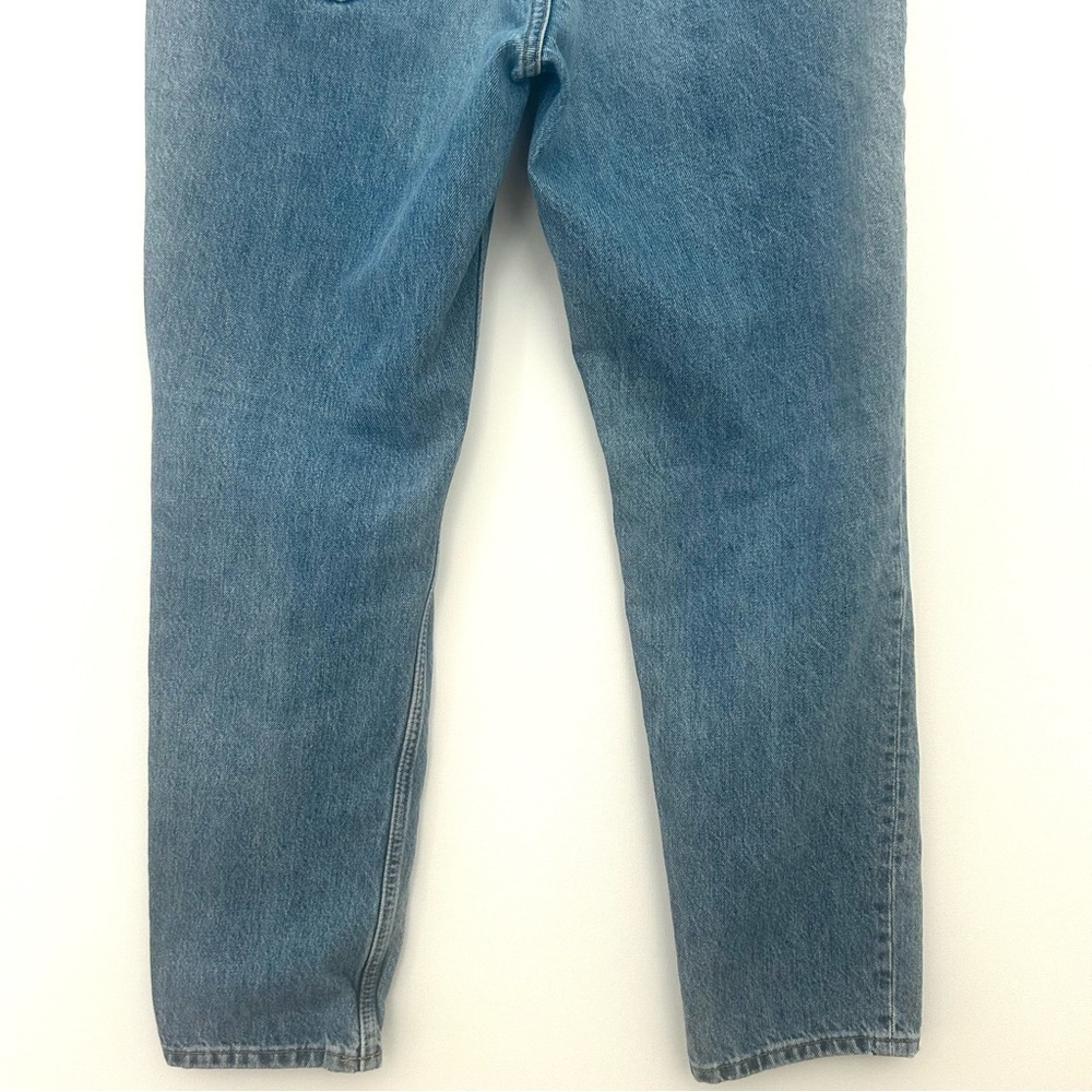 Everlane 90's Cheeky Denim Jeans High Waist Straight Leg Button Blue Size 28 Reg - Picture 11 of 16
